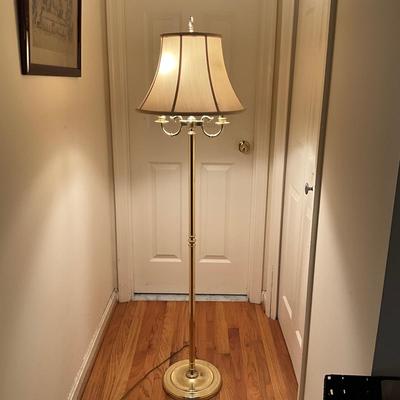 536 Vintage BALDWIN Brass Floor Lamp