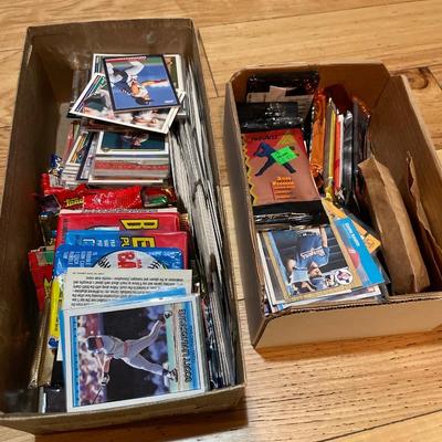 Some packages and open cards