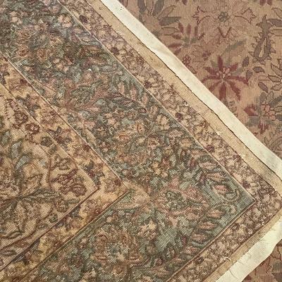 560 Large Needlepoint Rug 9'4" x 7'2"