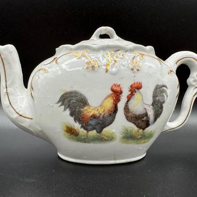 Vintage Rooster Tea Service