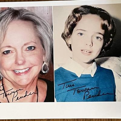 JFK Assassination photographer TIna Towner Pender signed photo