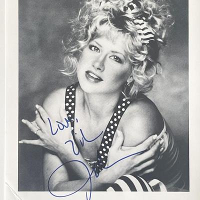 Actress Victoria Jackson signed photo