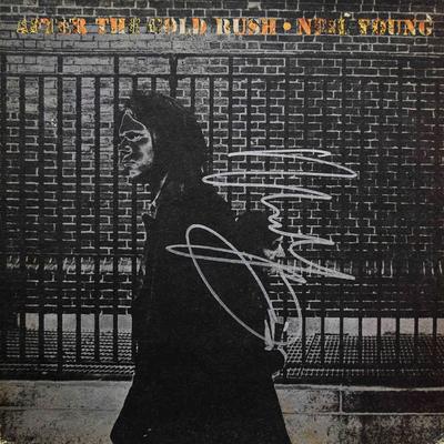 Neil Young After The Gold Rush signed album 