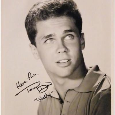 Tony Dow signed promo photo 