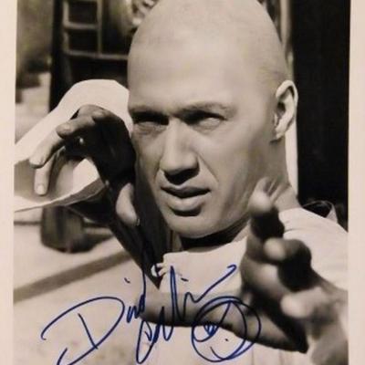 David Carradine signed movie still photo 