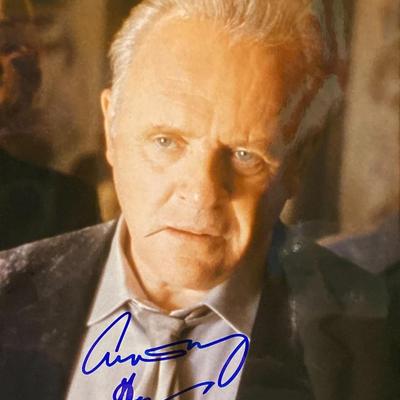 Silence of the Lambs Anthony Hopkins Signed Photo
