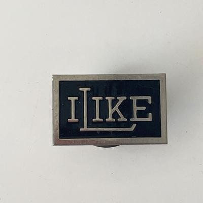 President Dwight Eisenhower I Like Ike campaign pin