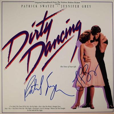 Dirty Dancing Patrick Swayze & Jennifer Grey signed
LaserDisc