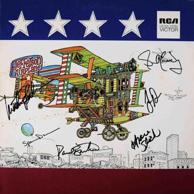 Jefferson Airplane signed After Bathing At Baxter’s album