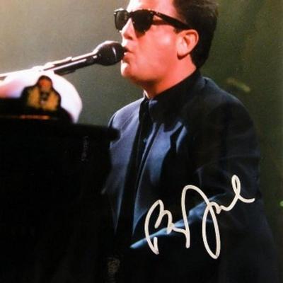 Billy Joel signed promo photo 