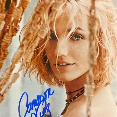 Cameron Diaz Signed Photo