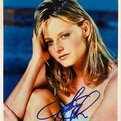 Jodie Foster Signed Photo