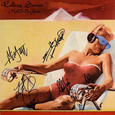The Rolling Stones signed Made In The Shade album