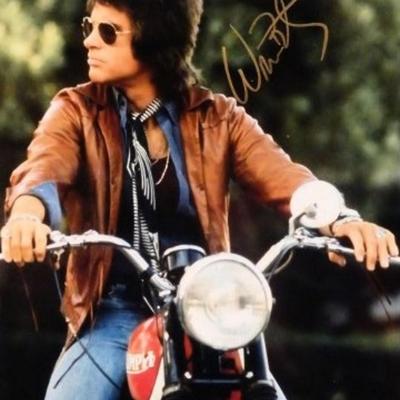 Warren Beatty signed promo photo 