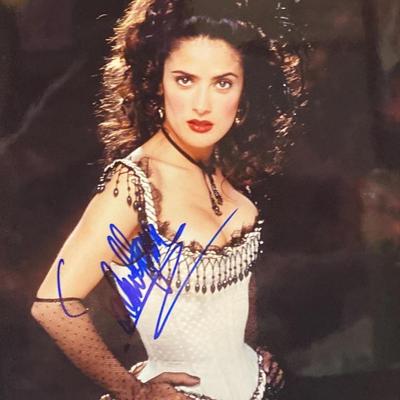 Salma Hayek Signed Photo