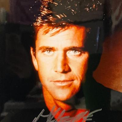 Lethal Weapon Mel Gibson Signed Photo