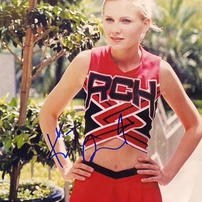 Bring It On Kirsten Dunst Signed Movie Photo
