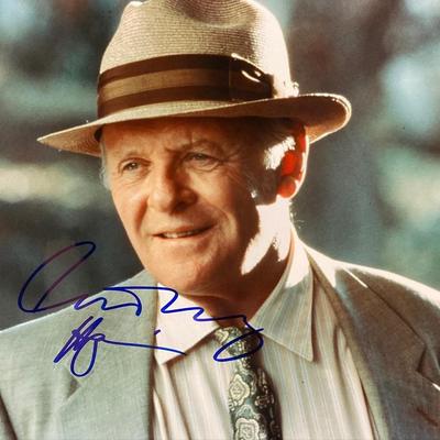 Anthony Hopkins Signed Photo