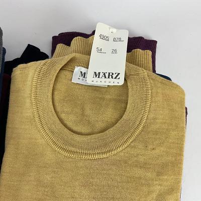 579 Large Lot of Mens Marz Munchen Pullover Sweaters