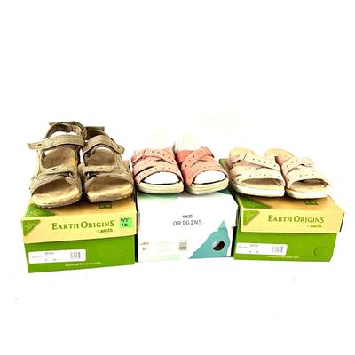 598 Three Pairs of Ladies Earth Origins size 8