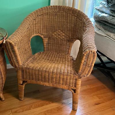602 Three Piece Wicker Set with Cushions
