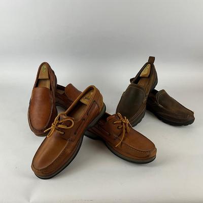 620 Three Pairs of Mens Leather Shoes- Mephisto, Tommy Bahamas, Sketchers