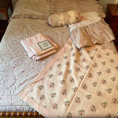 632 Full Queen LAURA ASHLEY Floral Bedding Set