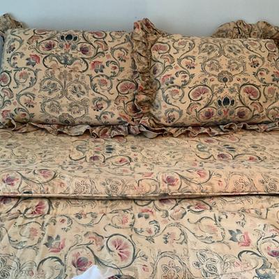 636 Ralph Lauren Provence Cotton Linen Blend King Bedding Set
