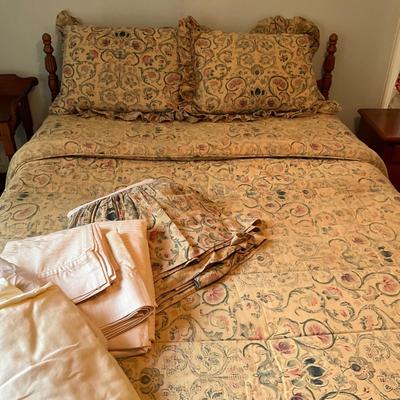 636 Ralph Lauren Provence Cotton Linen Blend King Bedding Set