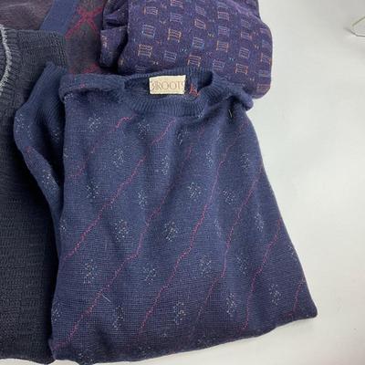 658 Large lot of Vintage Mens Wool Sweaters