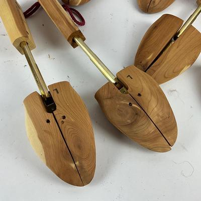 659 Large Lot of Wooden Shoe Stretchers
