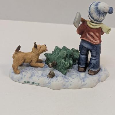 Goebel Berta Hummel Figurines "The Perfect Tree"