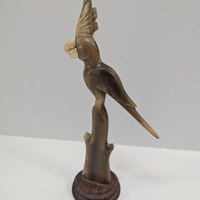 Carved Bird Statue