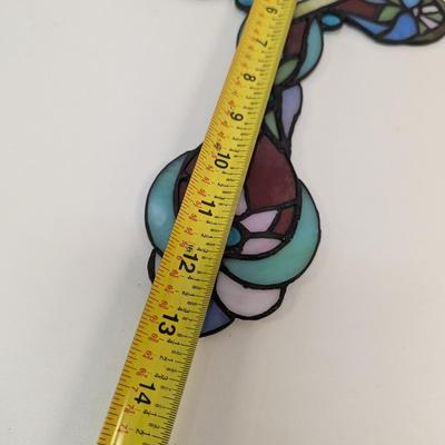 Stained Glass Decorative Cross