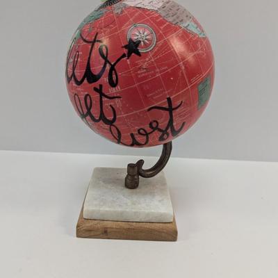 "Lets Get Lost" World Globe