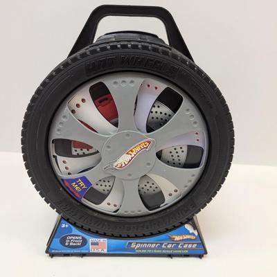 Hot Wheels Spinner Car Case With Vintage Cars