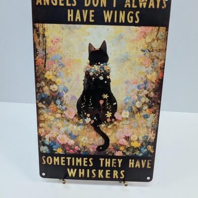 Retro Metal Tin Sign Approx 11 3/4" x 7 3/4"
