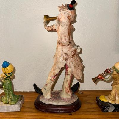 3 COLLECTIBLE CLOWNS