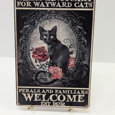 Retro Metal Tin Sign Approx 11 3/4" x 7 3/4"