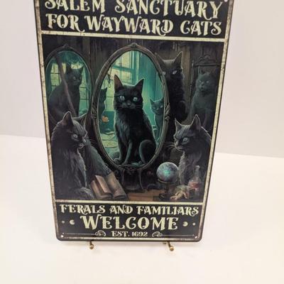 Retro Metal Tin Sign Approx 11 3/4" x 7 3/4"