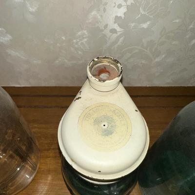 3 OLD CANNING JARS