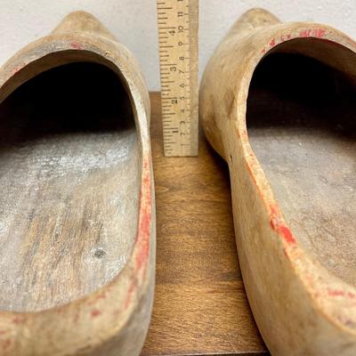 Vintage Wooden Clogs