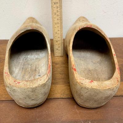 Vintage Wooden Clogs