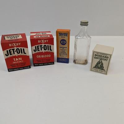 Vintage Advertising Collection Jet-Oil Wizard Ointment Tryme Oil