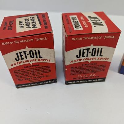 Vintage Advertising Collection Jet-Oil Wizard Ointment Tryme Oil
