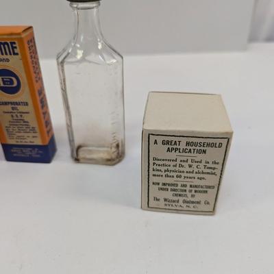 Vintage Advertising Collection Jet-Oil Wizard Ointment Tryme Oil
