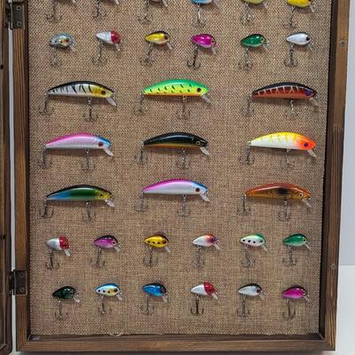 Fishing Lures Shadow Box