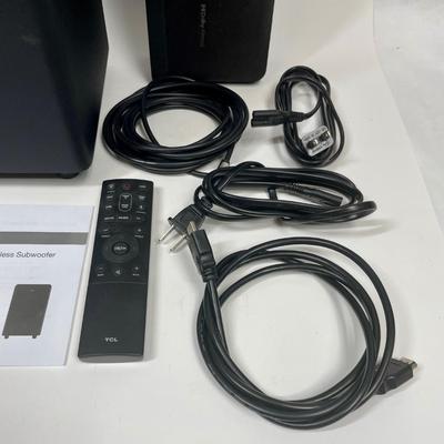 TCL Dolby Atmos 8.2.1.2 Sound Bar and Subwoofer
