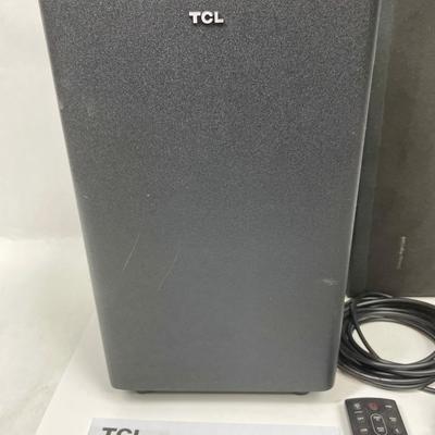 TCL Dolby Atmos 8.2.1.2 Sound Bar and Subwoofer
