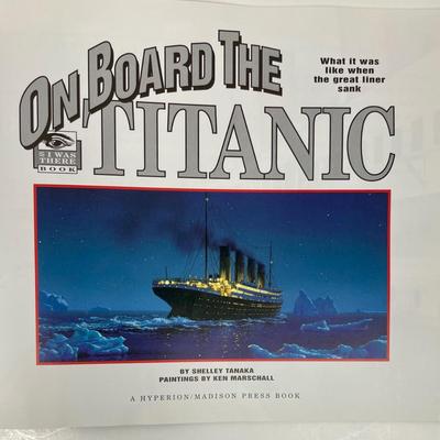 On Board the Titanic Book